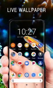 اسکرین شات 6 برنامه Live wallpaper - Transparent