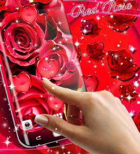 اسکرین شات 8 برنامه Red rose live wallpaper
