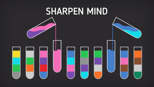 اسکرین شات 7 بازی Water Sort - Color Sort Puzzle