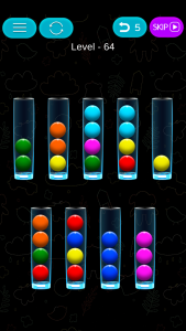 اسکرین شات 3 بازی Ball Sort Puzzle