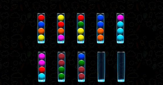 اسکرین شات 5 بازی Ball Sort Puzzle