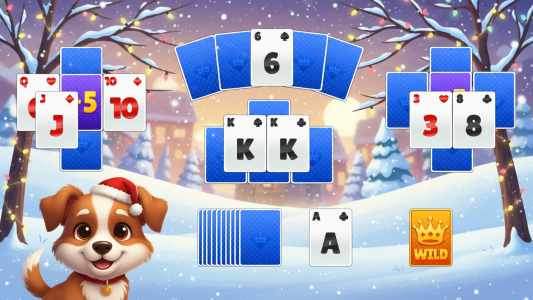 اسکرین شات 4 بازی Solitaire TriPeaks: Brain