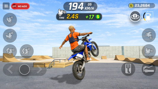 اسکرین شات 5 بازی Wheelie Master: Moto Ride 3D