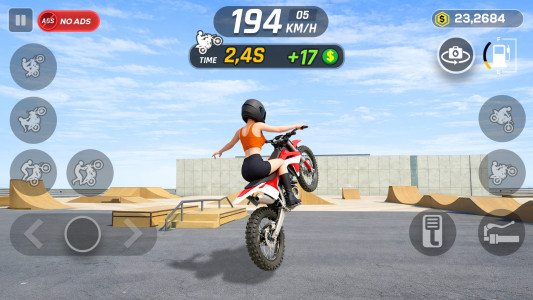اسکرین شات 6 بازی Wheelie Master: Moto Ride 3D