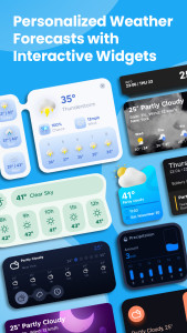 اسکرین شات 3 برنامه Overdrop - Weather & Widgets