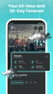 اسکرین شات 4 برنامه Overdrop - Weather & Widgets