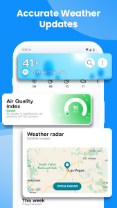 اسکرین شات 1 برنامه Overdrop - Weather & Widgets