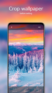 اسکرین شات 4 برنامه Winter wallpapers 4K