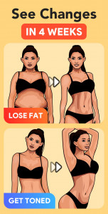 اسکرین شات 4 برنامه Workout for Women: Fit at Home