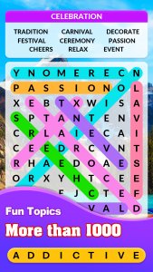 اسکرین شات 5 بازی Word Search