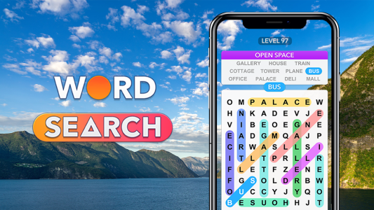 اسکرین شات 1 بازی Word Search - Find Word Puzzle