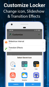 اسکرین شات 8 برنامه Clock Vault-Hide Photos,Videos