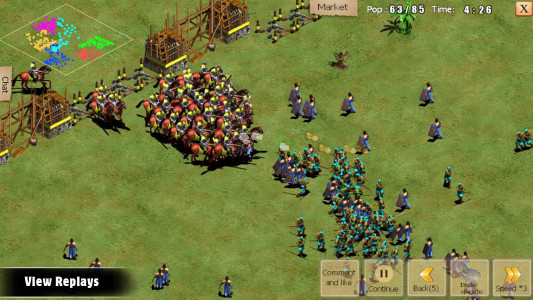 اسکرین شات 4 بازی War of Empire Conquest:3v3