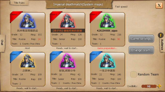 اسکرین شات 8 بازی War of Empire Conquest：3v3