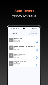 اسکرین شات 2 برنامه XAPK APK Installer: XInstaller
