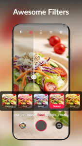 اسکرین شات 2 برنامه HD Camera for Android: XCamera