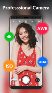 اسکرین شات 1 برنامه HD Camera for Android: XCamera