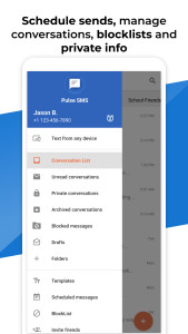 اسکرین شات 7 برنامه Pulse SMS (Phone/Tablet/Web)