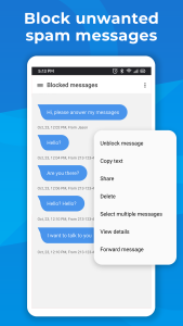 اسکرین شات 6 برنامه Pulse SMS (Phone/Tablet/Web)