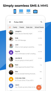 اسکرین شات 1 برنامه Pulse SMS (Phone/Tablet/Web)