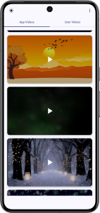 اسکرین شات 5 برنامه Honor 400 Video Wallpapers