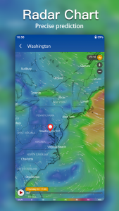 اسکرین شات 5 برنامه Weather: Live Weather Forecast