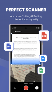 اسکرین شات 1 برنامه Camera Scanner - PDF Scanner