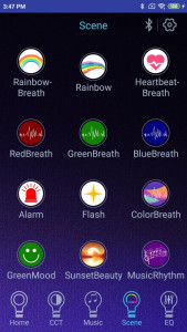 اسکرین شات 4 برنامه music lighting