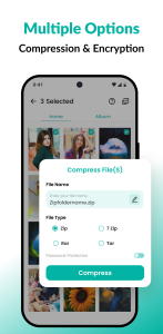 اسکرین شات 4 برنامه Zip Extractor - UnZIP, UnRAR