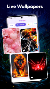 اسکرین شات 3 برنامه Zipper Lock Screen & Wallpaper