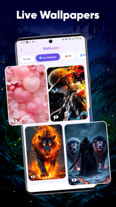 اسکرین شات 3 برنامه Zipper Lock Screen & Wallpaper