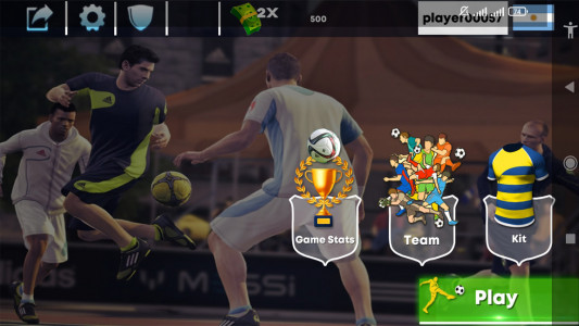 اسکرین شات 1 بازی بازی فوتبال خیابانی