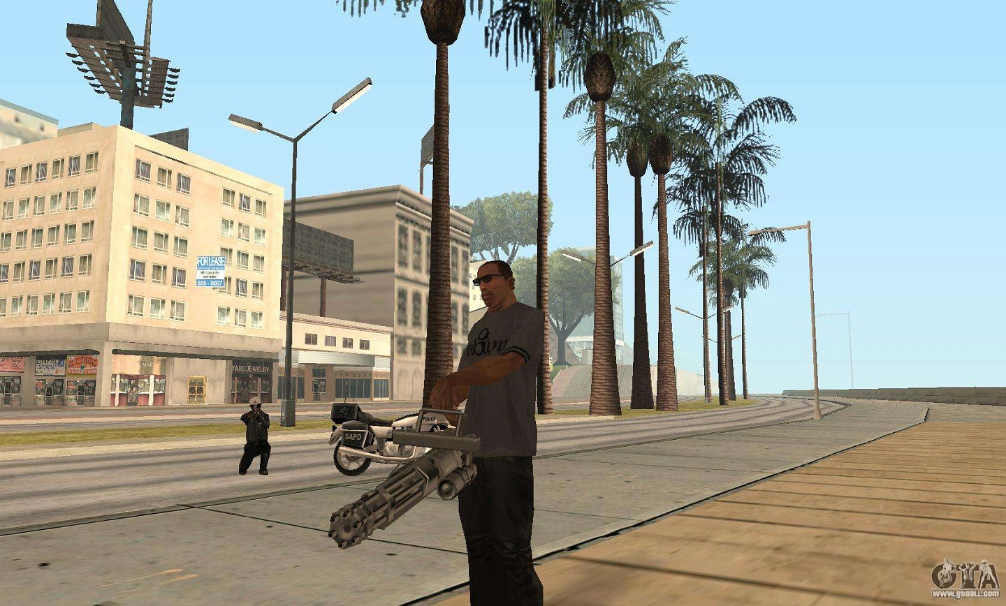 مینی‌گان در بازی GTA San Andreas