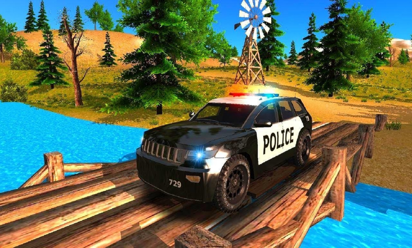 بازی Police Car Driving Offroad