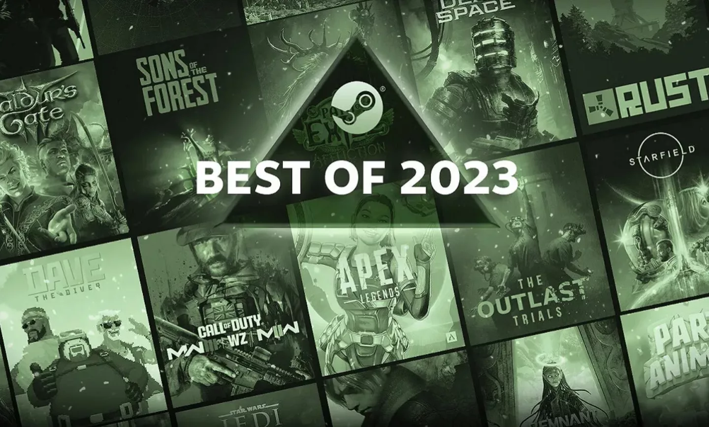 استیم لیست پرطرفدارترین بازی‌های 2023 را منتشر کرد