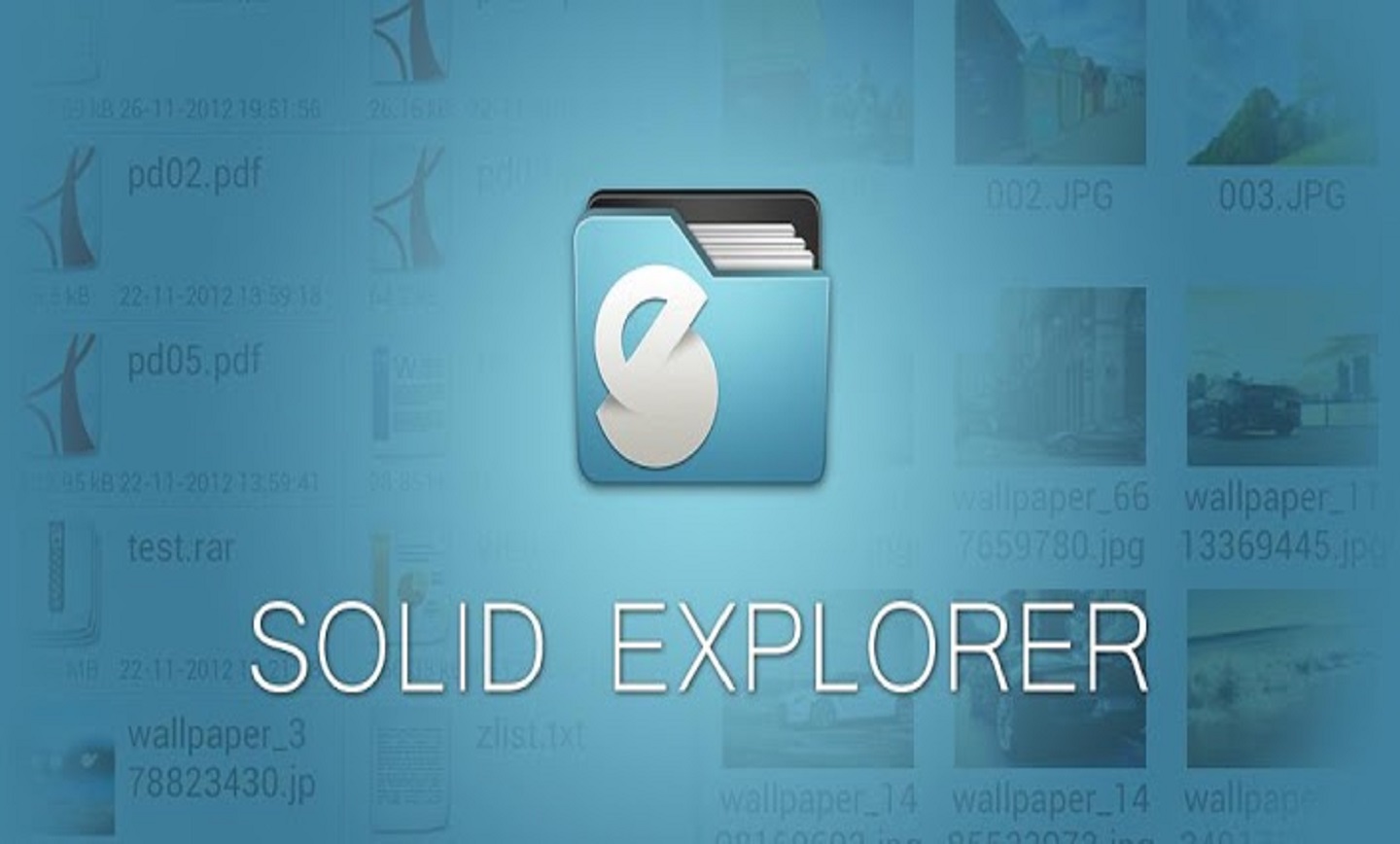 برنامه مدیریت فایل 
Solid Explorer