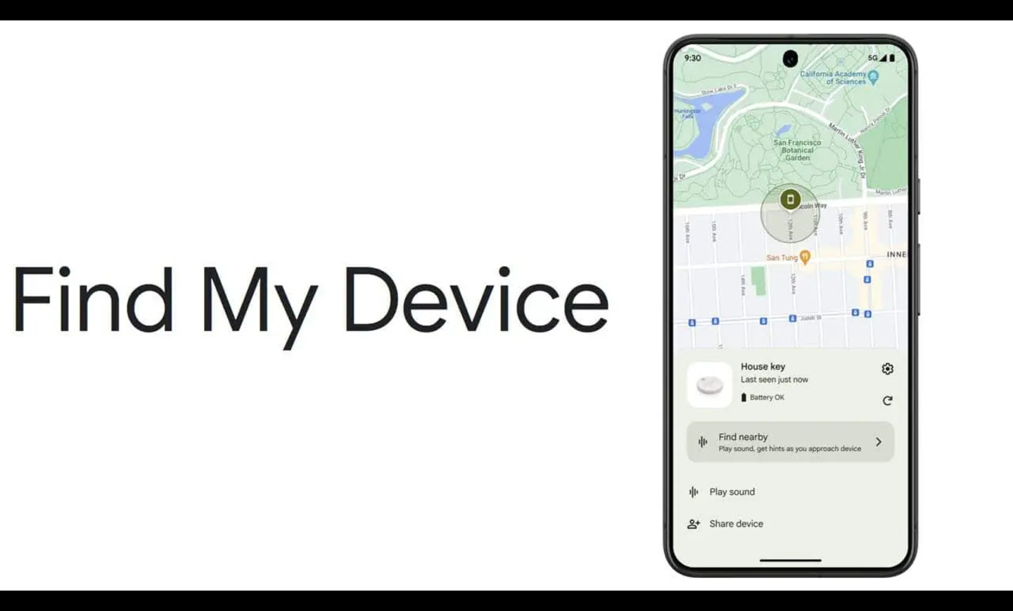 اموزش فعال کردن Find my Device