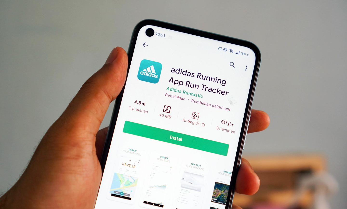 برنامه ورزشی آدیداس ترینینگ