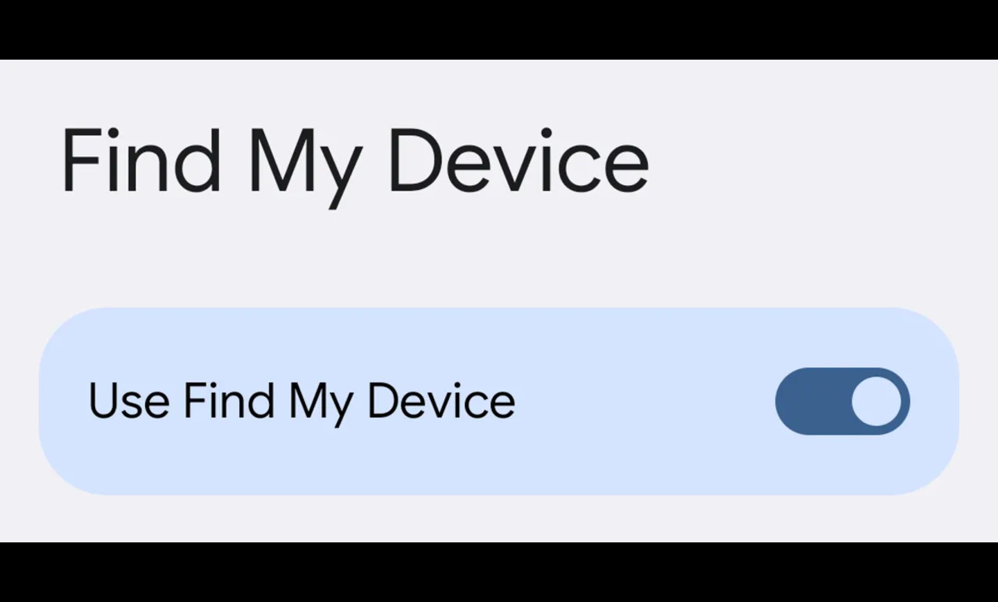 قابلیت find my device