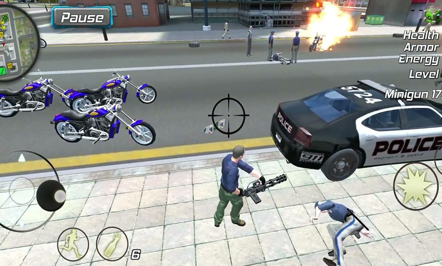 بازی اندرویدی Grand Action Simulator: New York Car Gang