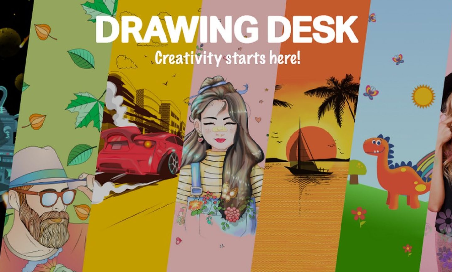 برنامه نقاشی دیجیتال Drawing Desk