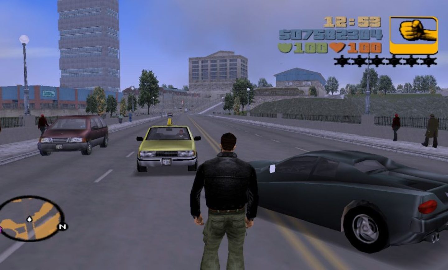 Grand Theft Auto III یکی از نسخه‌های بازی GTA