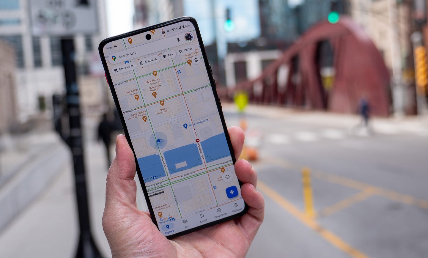 قابلیت Glanceable Directions گوگل مپ 