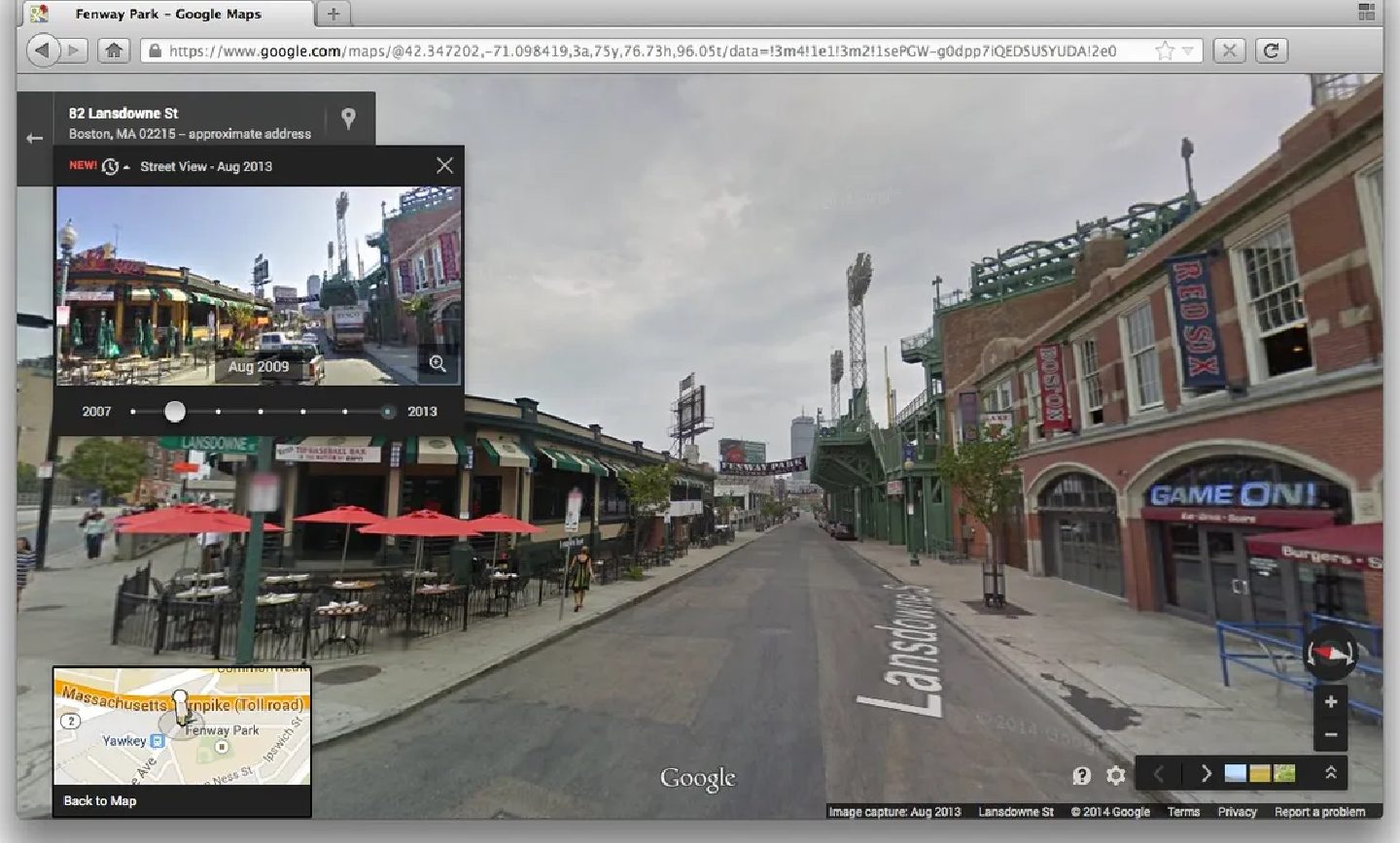 تجربه سفر در زمان با گوگل مپ