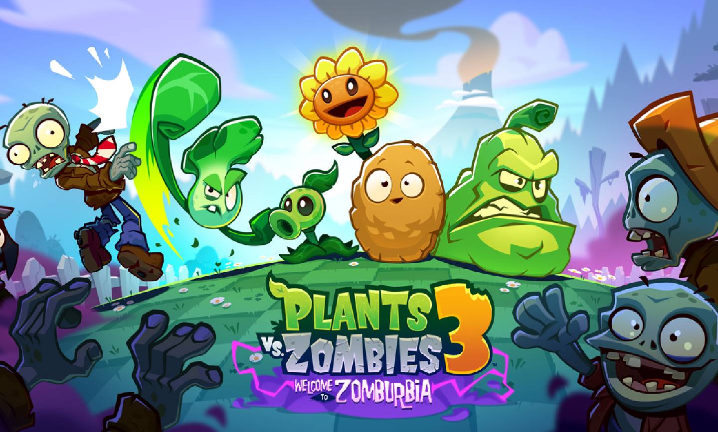 بازی‌ موبایلی زامبی‌ محور Plants versus Zombies