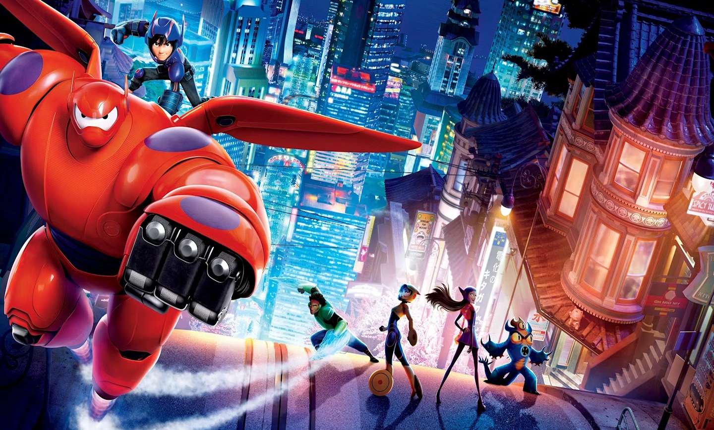 Big Hero 6
بهترین انیمیشن‌های علمی تخیلی