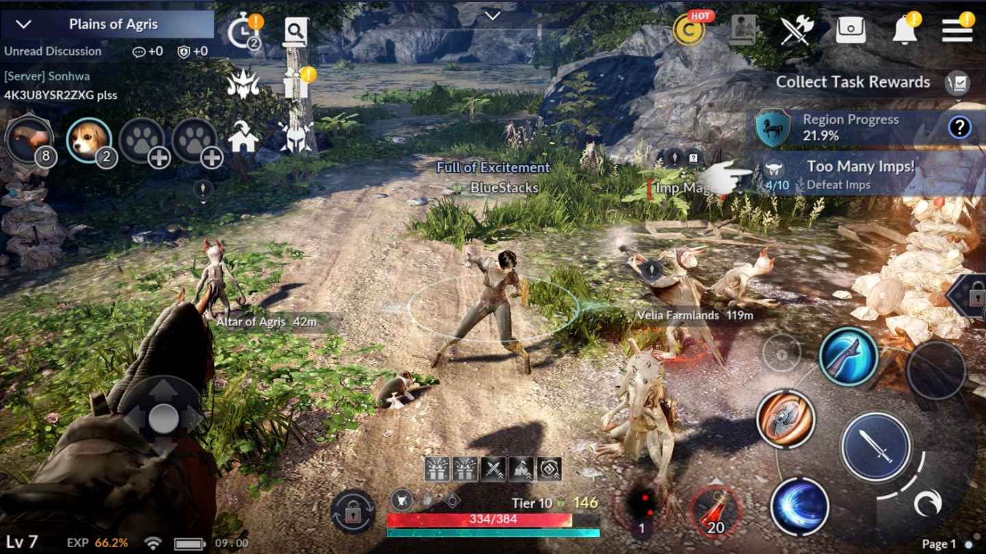 Black Desert Mobile از بهترین باز‌ی‌های جهان‌باز اندروید 