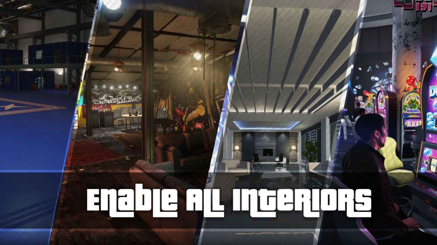 Open All Interiors از بهترین مادهای بازی GTA 5