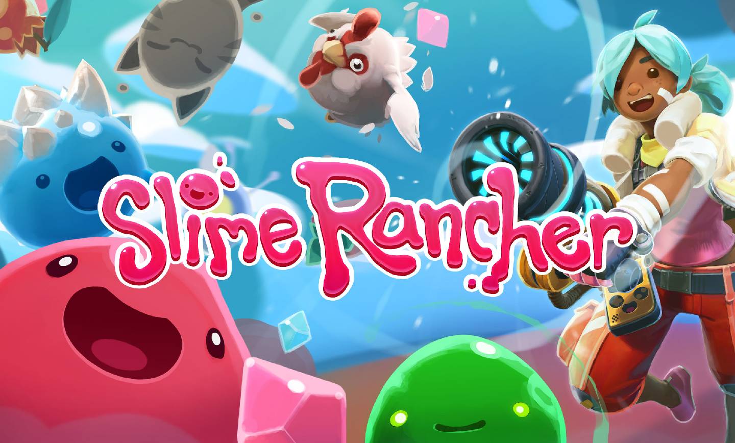 Slime Rancher از بهترین بازی‌های کامپیوتری برای کودکان