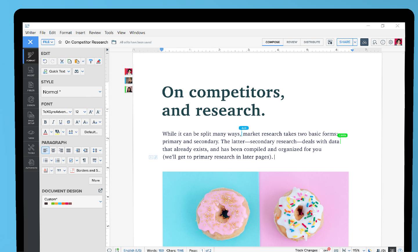 اپلیکیشن نویسندگی